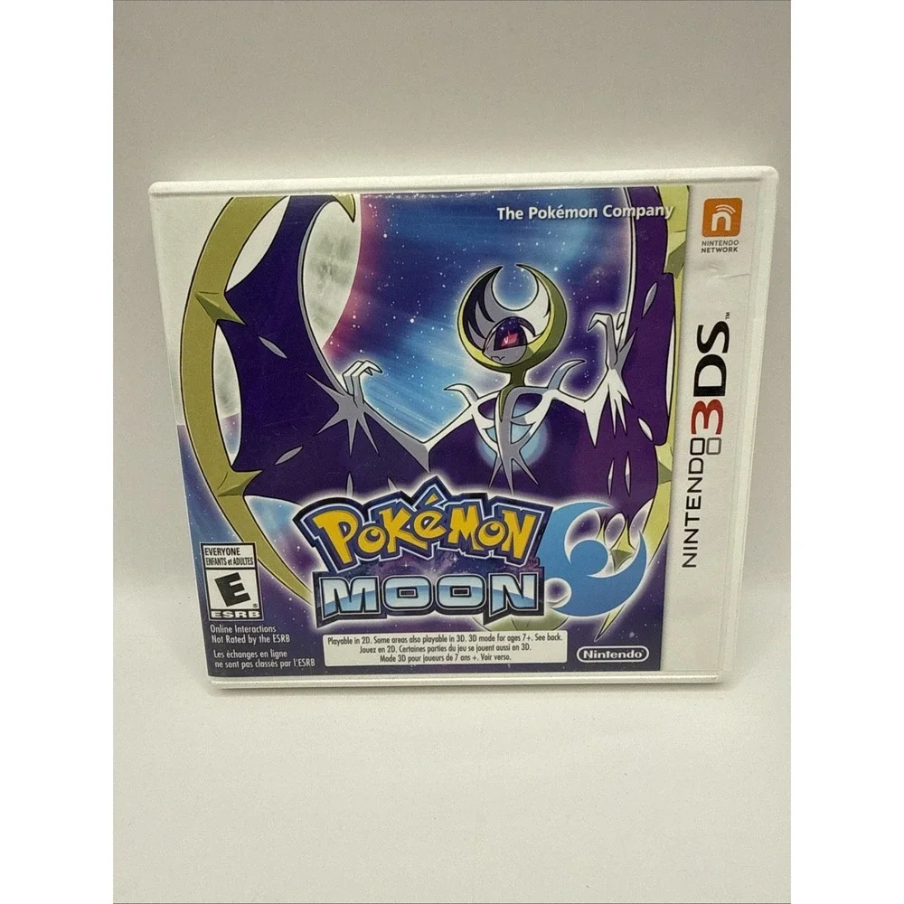 Pokemon Ultra Moon (Nintendo 3DS, 2017) CIB Complete Tested/Working